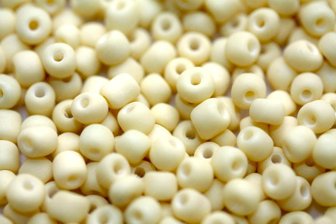 Намистина Yellow матова 4.0mm